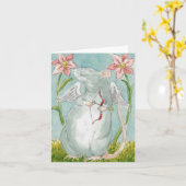 銅ネズミ カード (黄色い花)