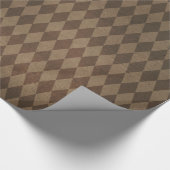 銅ハーレクイン模様 ラッピングペーパー (角)