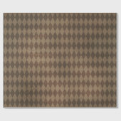 銅ハーレクイン模様 ラッピングペーパー (フラット)