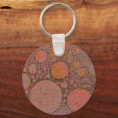 銅バブルデザイン キーホルダー (正面)