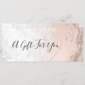 銅バラ金ゴールドグリッター大理石メイクアップアーティスト (正面/裏面)