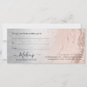 銅バラ金ゴールドグリッター&シルバーメイクアップアーティスト (裏面)