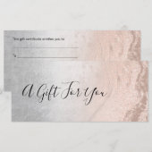 銅バラ金ゴールドグリッター&シルバーメイクアップアーティスト (正面/裏面)