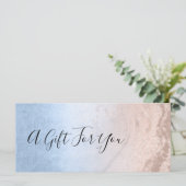 銅バラ金ゴールドグリッター&ブルーメイクアップアーティスト (スタンド正面)