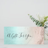 銅バラ金ゴールドグリッター&ミントメイクアップアーティスト (スタンド正面)