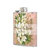 銅バラ金ゴールドフローラの母の花嫁 フラスク (左)