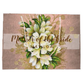 銅バラ金ゴールドフローラ母 ラージペーパーバッグ (裏面)