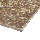 銅バラ金ゴールド金属グリッター カッティングボード (角)