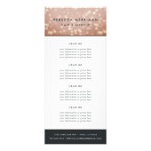 銅バラ金ゴールド《写真》ぼけ味 |価格またはサービス ラックカード (正面)