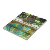 銅パティナガーデンファウンテンセラミックタイル タイル (側面)