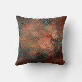 銅パティナラステッドダマスク クッション (裏面)