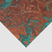 銅パティナラステッドダマスク 薄葉紙 (詳細)