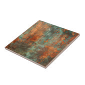 銅パティーナメタリック素朴 タイル (側面)