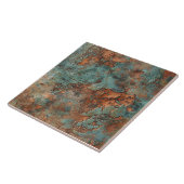 銅パティーナメタリック素朴 タイル (側面)