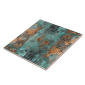 銅パティーナメタリック素朴 タイル (側面)