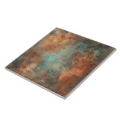 銅パティーナメタリック素朴 タイル (側面)