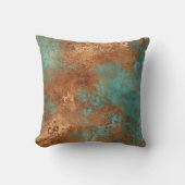 銅パティーナ素朴メタル クッション (正面)
