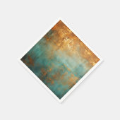 銅パティーナ素朴メタル スタンダードカクテルナプキン (角)