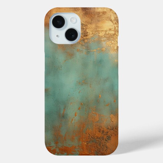 銅パティーナ素朴メタル Case-Mate iPhoneケース (裏面)