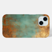 銅パティーナ素朴メタル Case-Mate iPhoneケース (裏面 (横))
