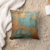 銅パティーナ素朴 クッション (ブランケット)