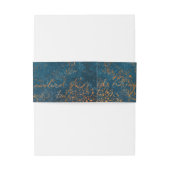 銅パテグランジィーナアンドターコイズヴェルディグリス 招待状ベリーバンド (裏面例)