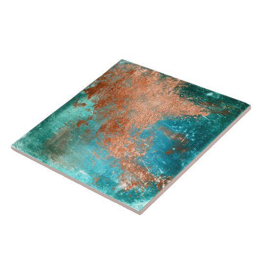 銅パテ動揺してィナ タイル (側面)