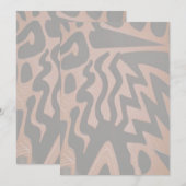 銅ファンキー招待状 招待状 (正面/裏面)