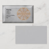 銅ファンシーカドゥセウスRNナース 名刺 (正面/裏面)