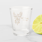 銅フェニックスがブラックで登場 ショットグラス (裏面)