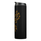 銅フェニックスがブラックで登場 タンブラー (回転右)