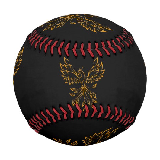 銅フェニックスがブラックで登場 野球ボール (正面)