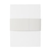 銅ブルゴーニュの野花 |ベージュ結婚ズ 招待状ベリーバンド (裏面例)