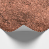 銅ペニー動揺してゴシックダマスクラッピング紙 ラッピングペーパー (角)