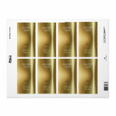 銅ボトルネック～ビールラベル ラベル (フルシート)