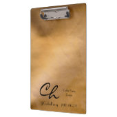 銅メタリッククリップボード クリップボード (左)