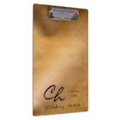 銅メタリッククリップボード クリップボード (右)