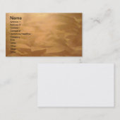 銅メタリック名刺 名刺 (正面/裏面)