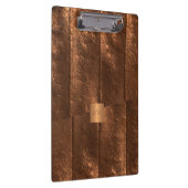 銅メタリック金ゴールド独占的贅沢モノグラムの クリップボード (右)