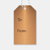 銅メタルルック卒業 ギフトタグ (裏面)