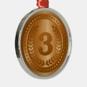 銅メダル3位決定者 メタルオーナメント (右)