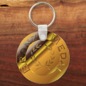 銅メダル キーホルダー (正面)