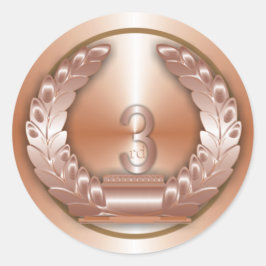 銅メダル ラウンドシール