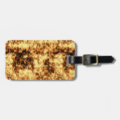 銅モザイク簡単ID ラゲッジタグ (正面横)