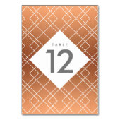 銅モダンテーブル番号カード テーブルナンバー (裏面)