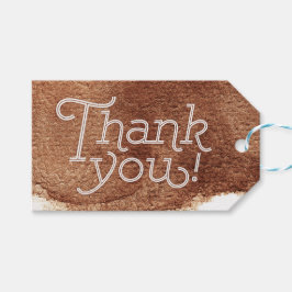 銅モダン色シンプル結婚感謝してい君 ギフトタグ