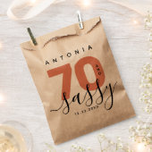 銅モダン70ガーリーとサッシー フェイバーバッグ (クリップ留めされた状態)