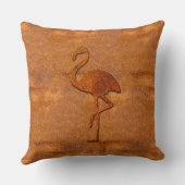 銅ルッカッコいいクフラミンゴ クッション (裏面)