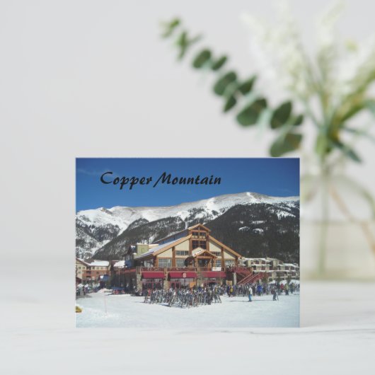 銅ロッジ ポストカード (スタンド正面)