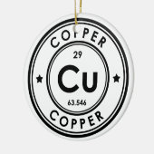 銅元素セラミックオーナメント セラミックオーナメント (左)